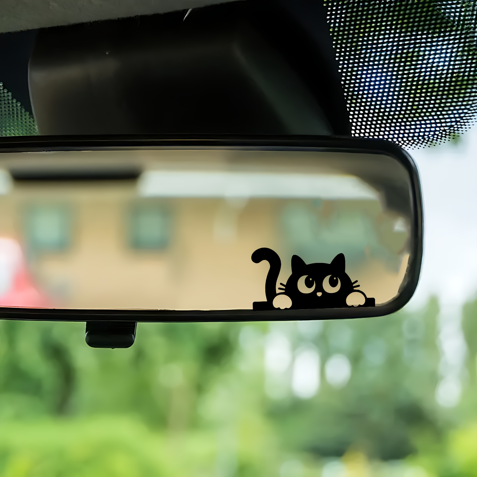 Car Accessories Xmas Gifts - Urocza naklejka na lusterko wsteczne samochodu
