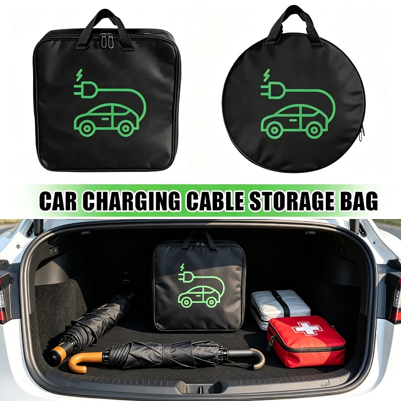 Car Cable Organizer - Wodoodporna torba z uchwytami na samochód