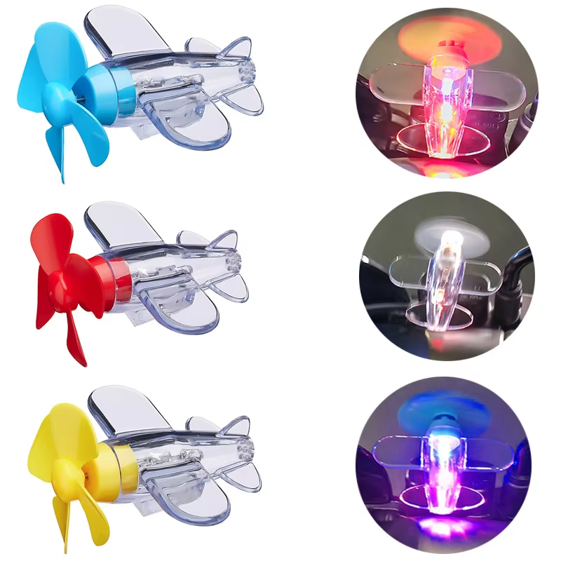 Car Accessories Light - Ozdoba LED w kształcie samolotu zasilana