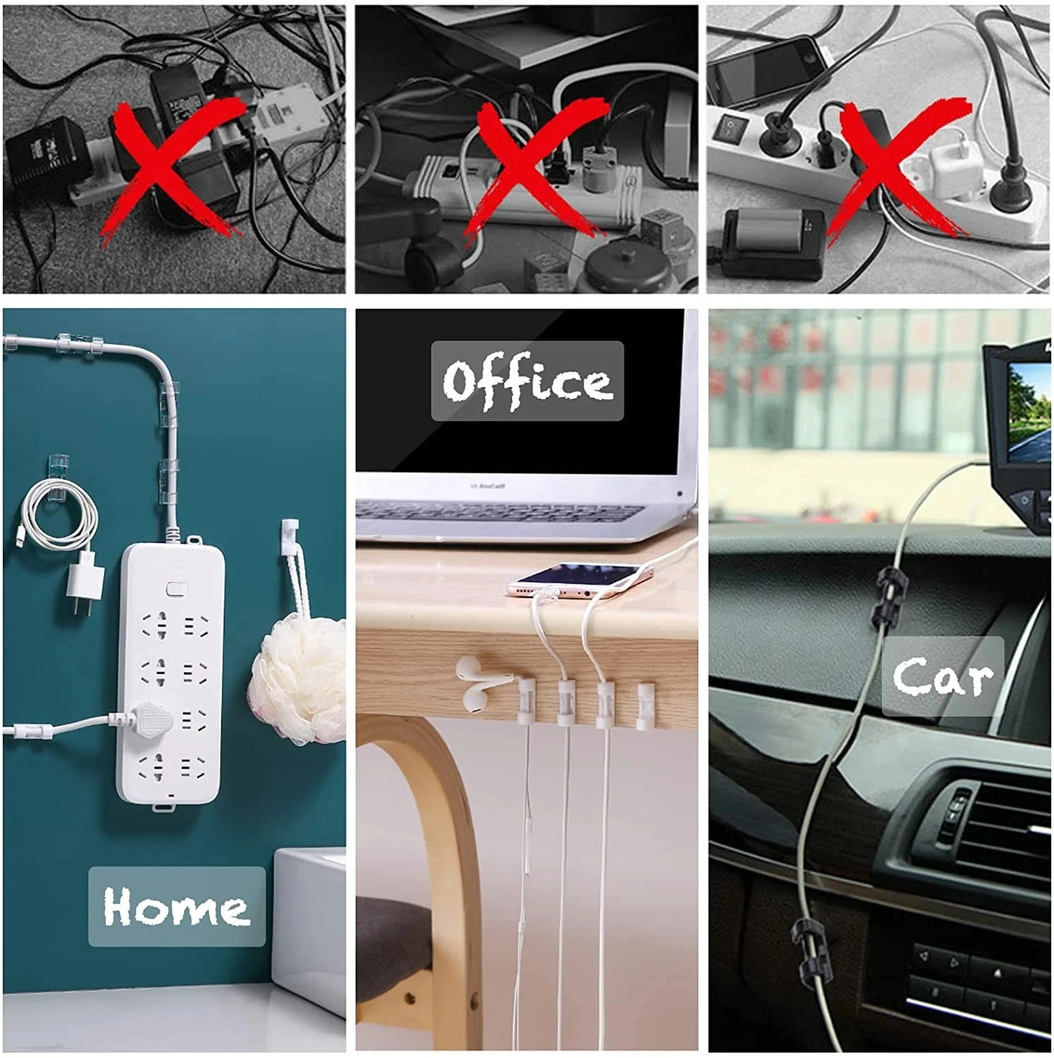 Organizer na kable, uchwyt na  – Car Cable Organizer recenzja i cena
