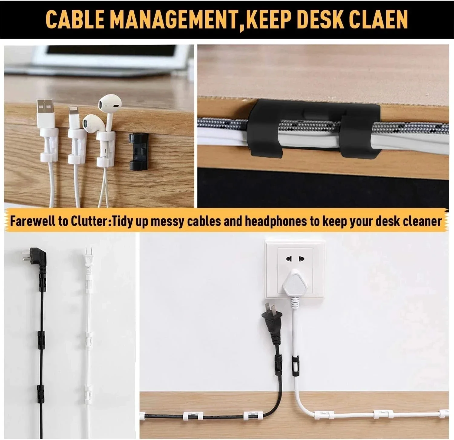Organizer na kable, uchwyt na  – Car Cable Organizer recenzja i cena
