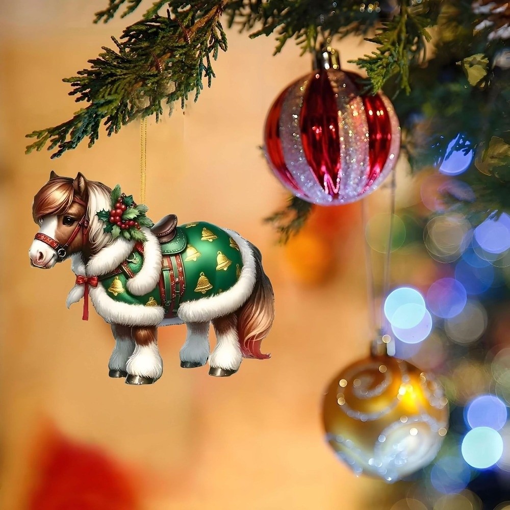 Płaskie zawieszki świąteczne 2 – Car Accessories Xmas Gifts recenzja i cena