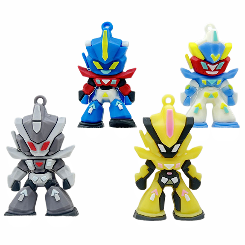 Silikonowy brelok Gundam, mini – Car Accessories Gifts For Men recenzja i cena