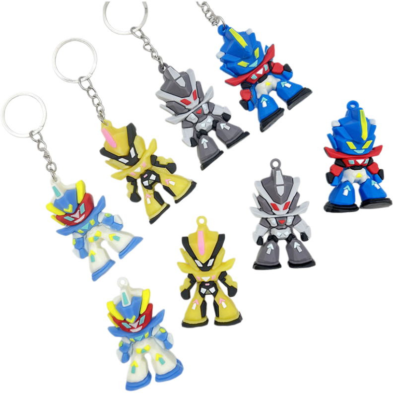Silikonowy brelok Gundam, mini – Car Accessories Gifts For Men recenzja i cena