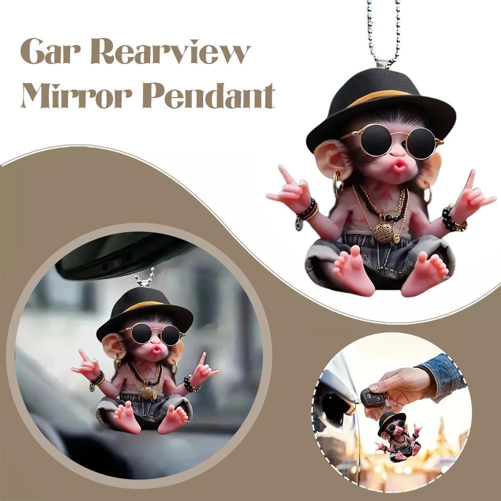 Breloczek Małpa Kreatywny Kres – Car Accessories Xmas Gifts recenzja i cena