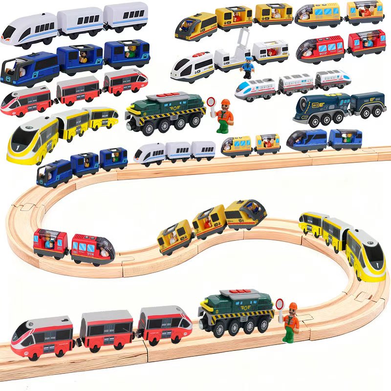 Drewniany pociąg kolejowy loko – Car Accessories Xmas Gifts recenzja i cena