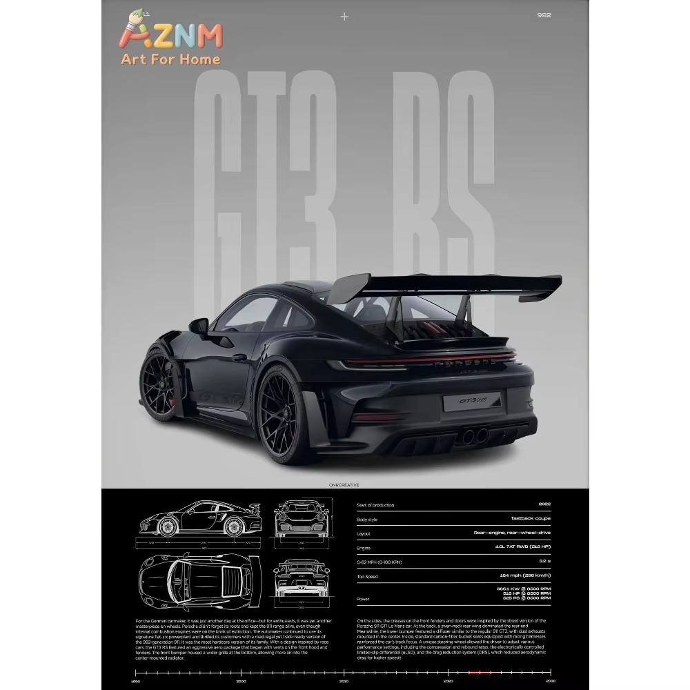 1 szt. Minimalistyczny Plakat  – Car Accessories For Inside recenzja i cena
