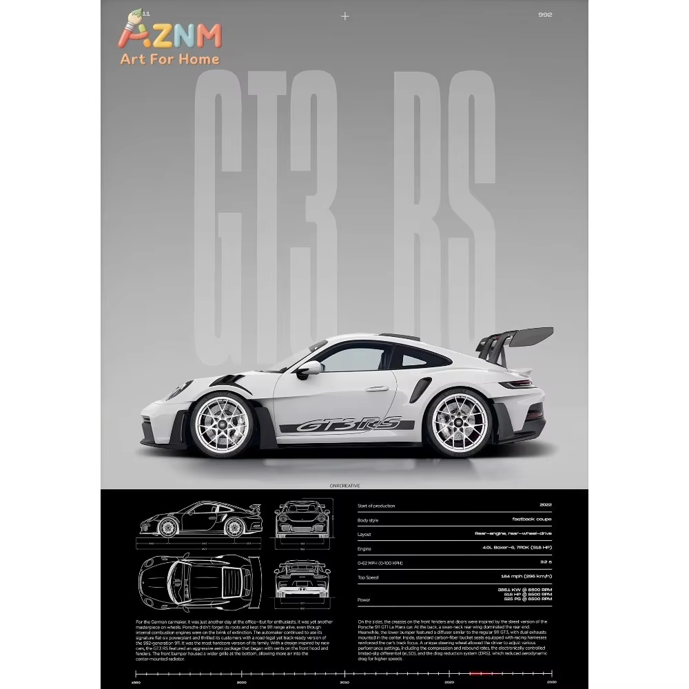 1 szt. Minimalistyczny Plakat  – Car Accessories For Inside recenzja i cena