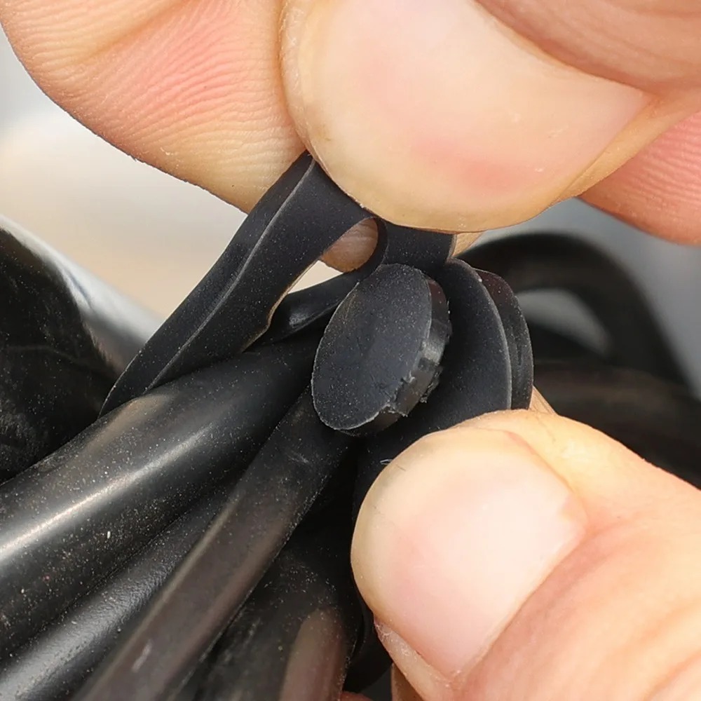 Elastyczna gumowa opaska kablo – Car Cable Organizer recenzja i cena