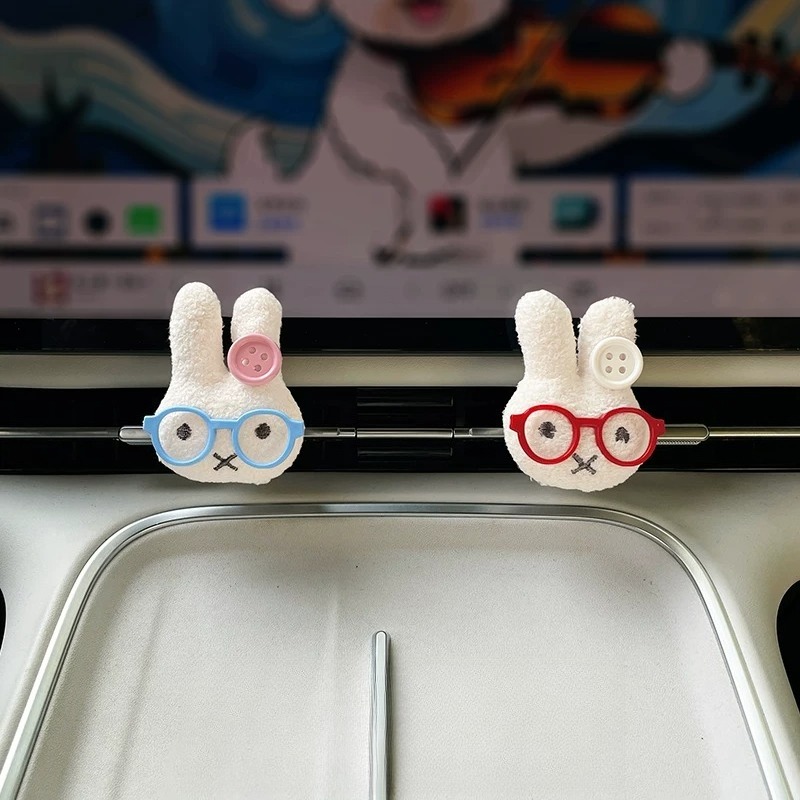 Uroczy Królik w Okularach Klip – Car Air Freshener Vent recenzja i cena