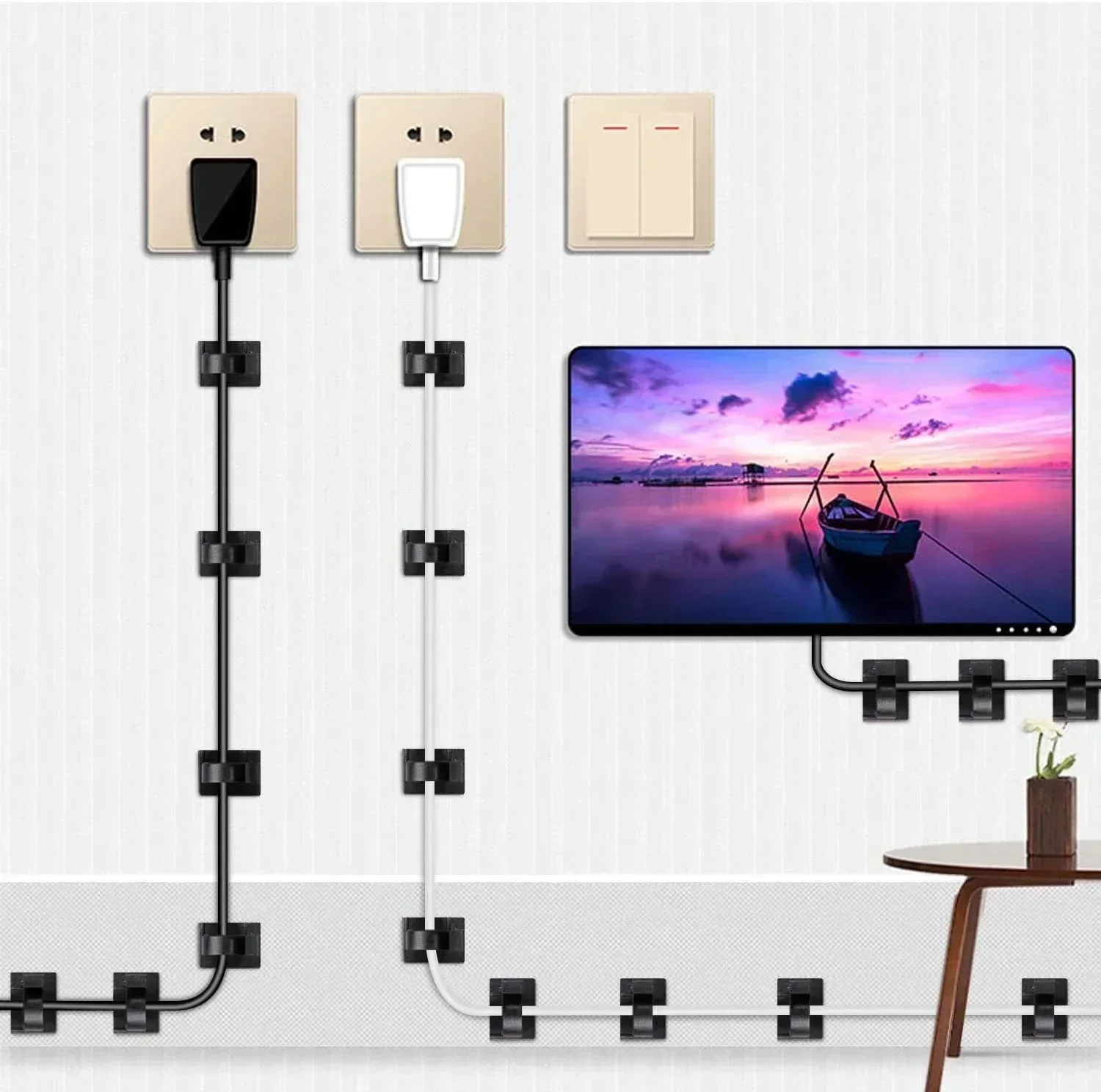 Samoprzylepny organizer do kab – Car Cable Organizer recenzja i cena