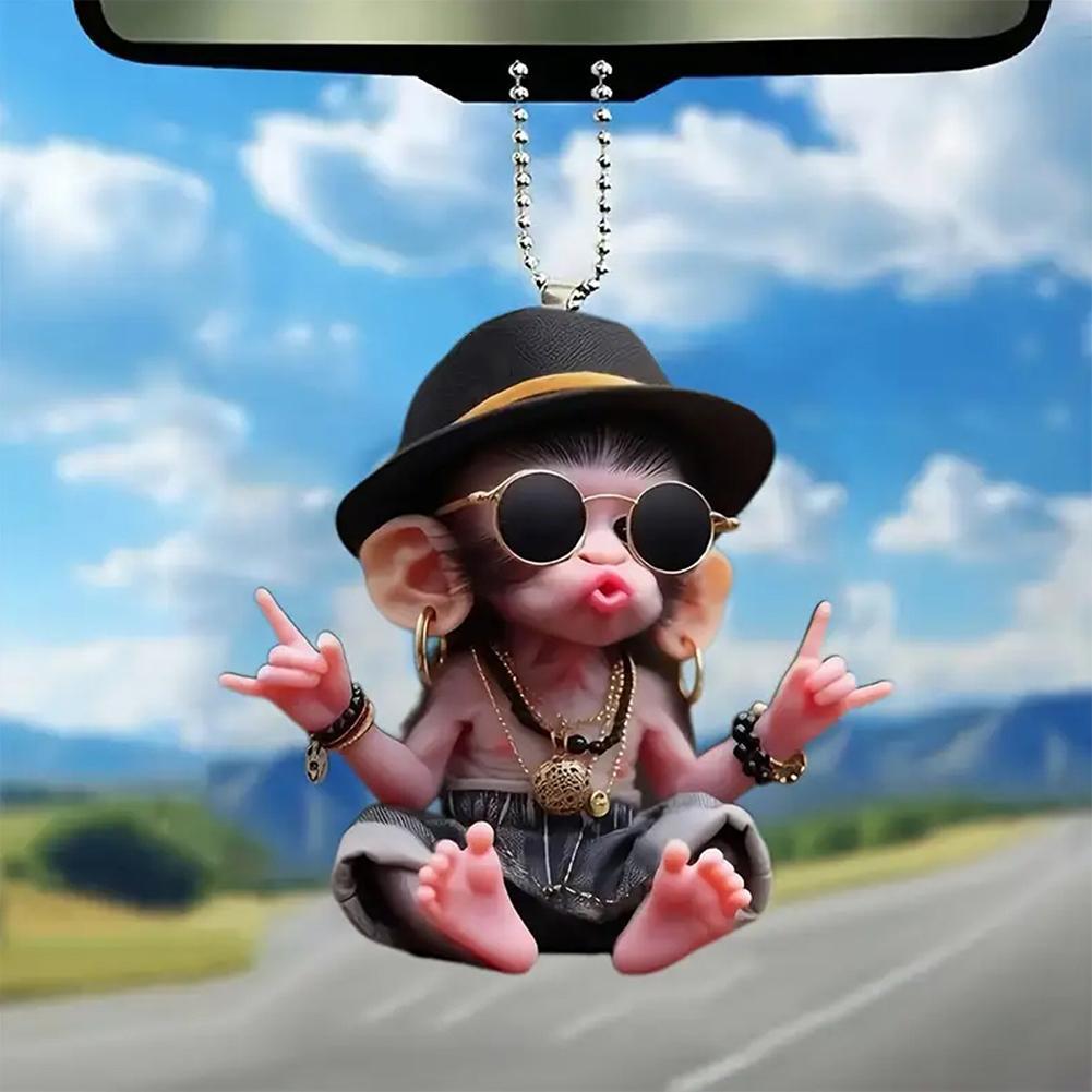 Breloczek Małpa Kreatywny Kres – Car Accessories Xmas Gifts recenzja i cena