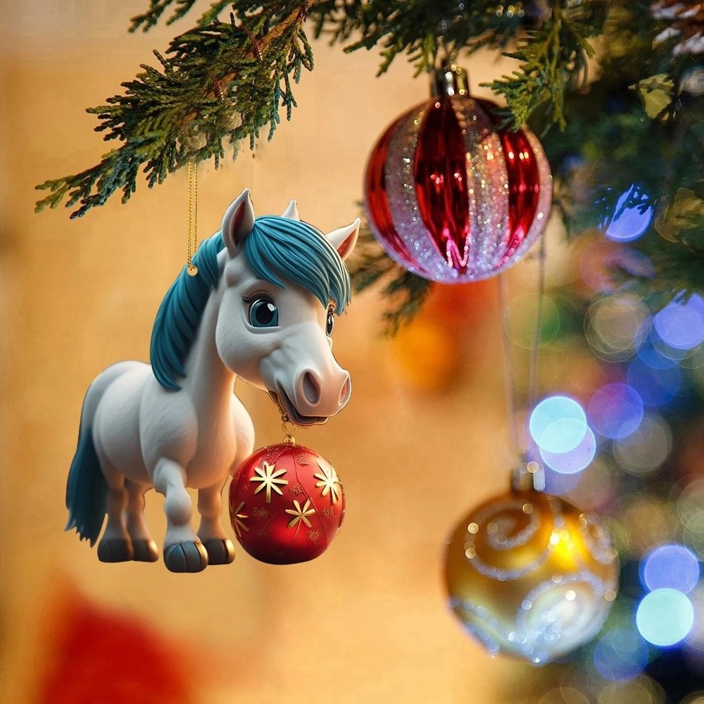 Płaskie zawieszki świąteczne 2 – Car Accessories Xmas Gifts recenzja i cena