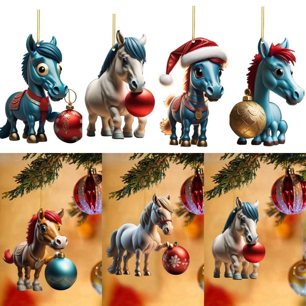 Płaskie zawieszki świąteczne 2 – Car Accessories Xmas Gifts recenzja i cena