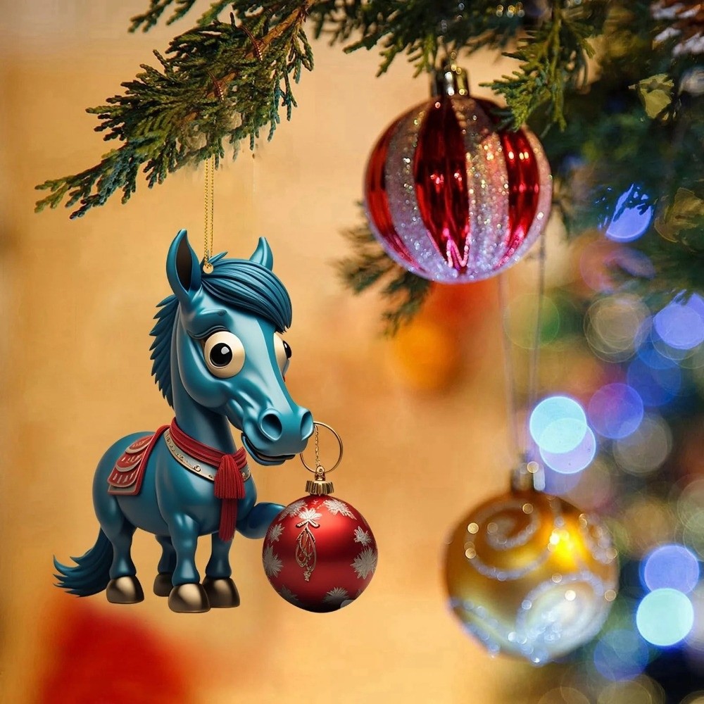 Płaskie zawieszki świąteczne 2 – Car Accessories Xmas Gifts recenzja i cena
